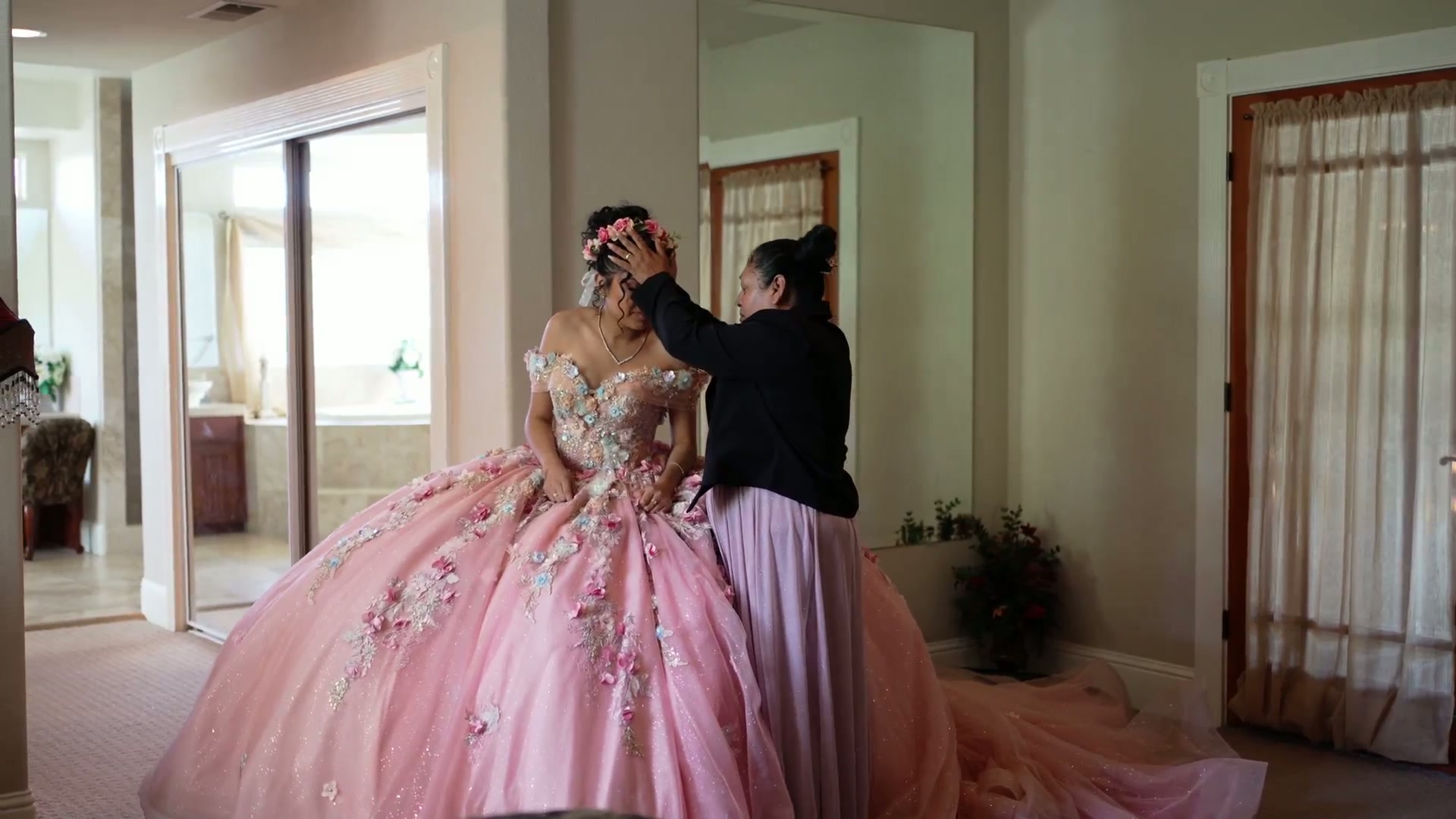 Documentary wedding film still